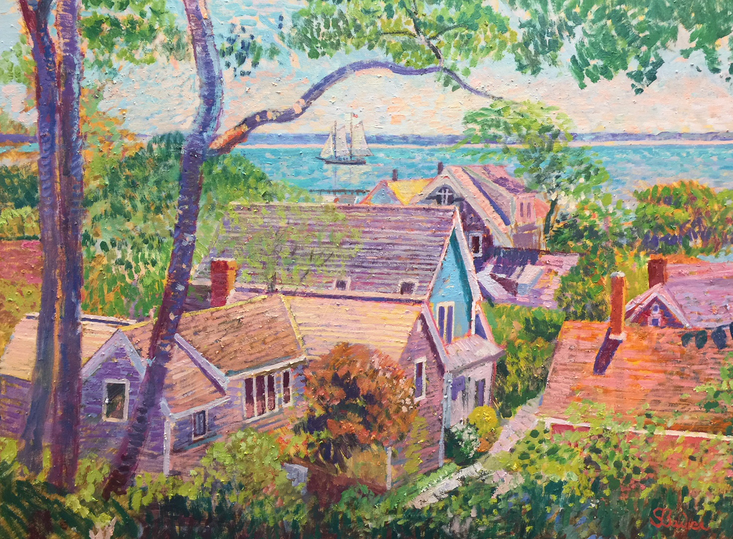 View From Bradford Street, Provincetown